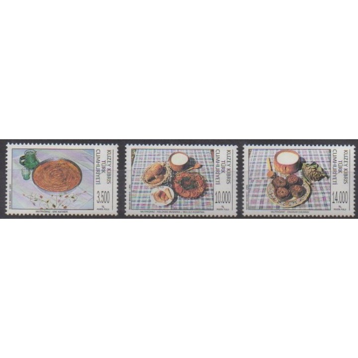 Acheter cette série de timbres de Turquie (Chypre du nord) de l'année 1995 (No 366/368).