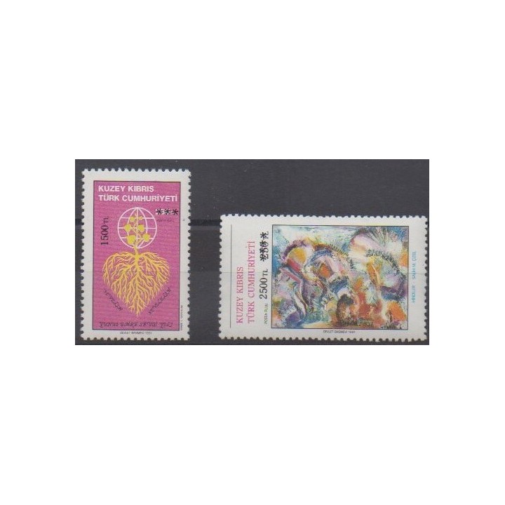 Buy this set of stamps of Turkey - Northern Cyprus of the year 1994 (Nb 359/360).