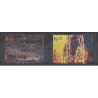 Buy this set of stamps of Norway of the year 2000 (Nb 1302/1303).