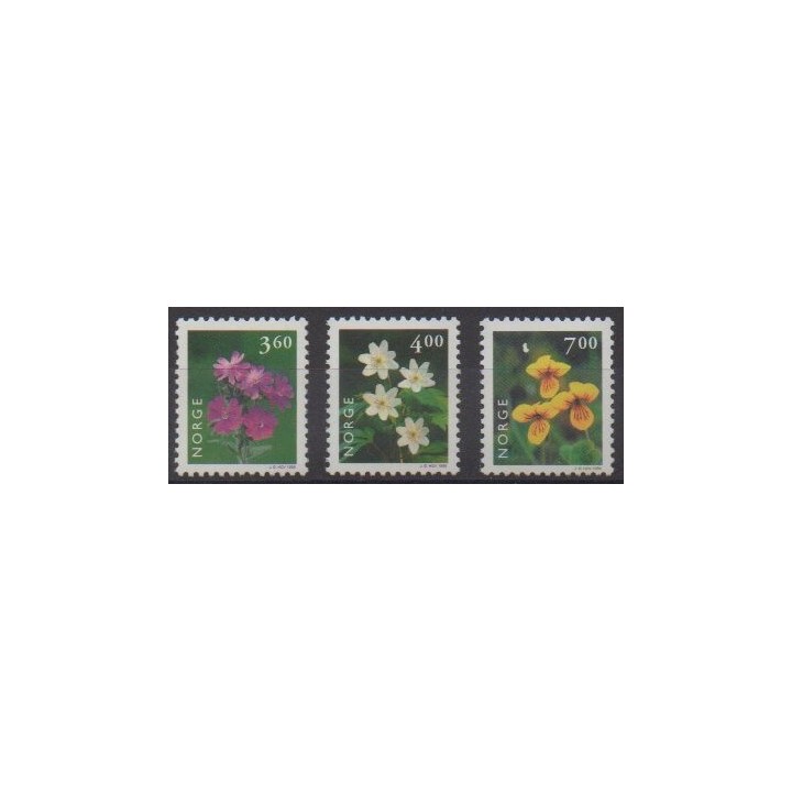 Buy this set of stamps of Norway of the year 1999 (Nb 1256/1258).