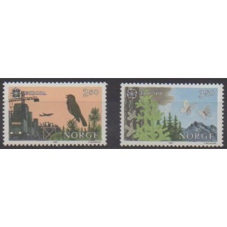 Acheter cette série de timbres de Norvège de l'année 1986 (No 902/903).