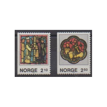 Norvège - 1986 - No 915/916 - Noël