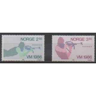 Buy this set of stamps of Norway of the year 1986 (Nb 898/899).