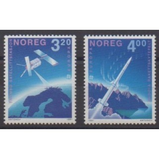 Acheter cette série de timbres de Norvège de l'année 1991 (No 1019/1020).
