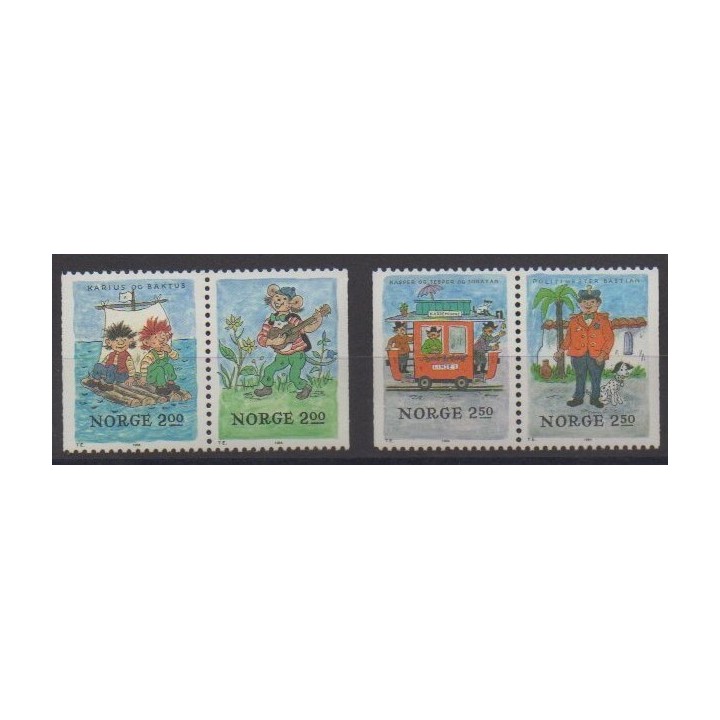 Buy this set of stamps of Norway of the year 1984 (Nb 870/873).
