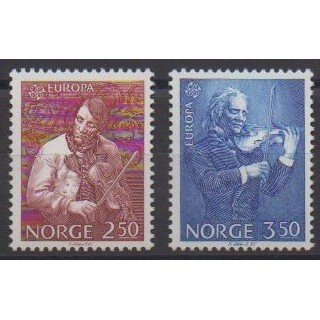 Acheter cette série de timbres de Norvège de l'année 1985 (No 880/881).