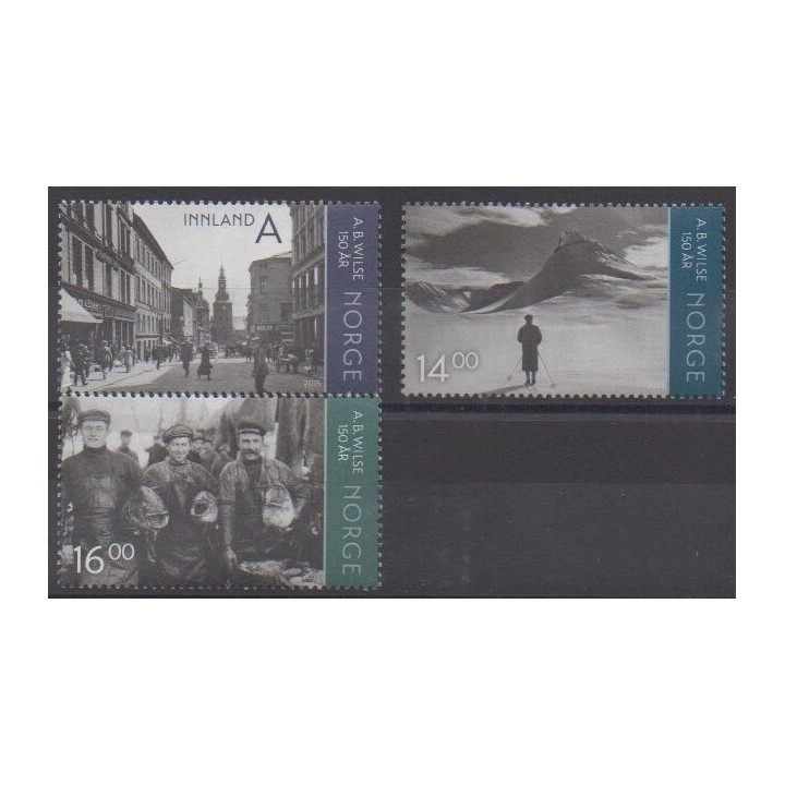 Buy this set of stamps of Norway of the year 2015 (Nb 1820/1822).