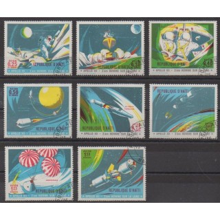 Buy these stamps of Haiti of the year 1971 (Nb PA456/PA463). - Used