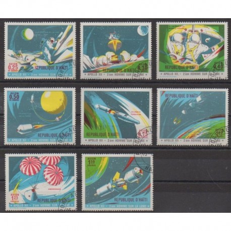 Haiti - 1971 - Nb PA456/PA463 - Space - Used