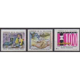Buy these stamps of Salvador of the year 1993 (Nb 1171/1173).