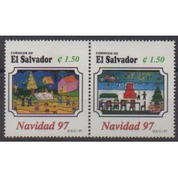 Salvador - 1997 - Nb 1327/1328 - Christmas