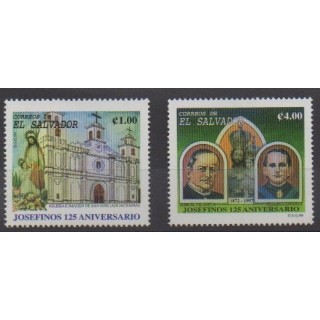 Acheter cette série de timbres du Salvador de l'année 1997 (No 1335/1336).