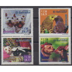 Salvador - 2001 - Nb 1483/1486 - Animals