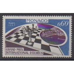 Monaco - 1967 - Nb 724 - Chess