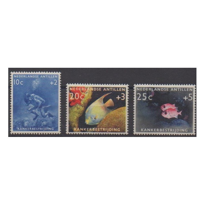 Buy this set of stamps of Netherlands Antilles of the year 1960 (Nb 301/303). - Mint hinged