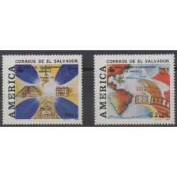 Salvador - 1992 - No 1160/1161 - Christophe Colomb