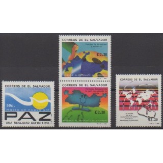 Buy this set of stamps of Salvador of the year 1992 (Nb 1156/1159).