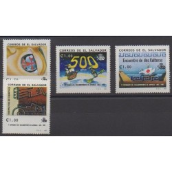 Salvador - 1992 - No 1154A/1154D - Christophe Colomb