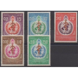 Acheter cette série de timbres du Laos de l'année 1968 (No 177/181).