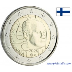 2 euro commémorative - Finlande - 2020 - 100 ans de la naissance de Väinö Linna - UNC