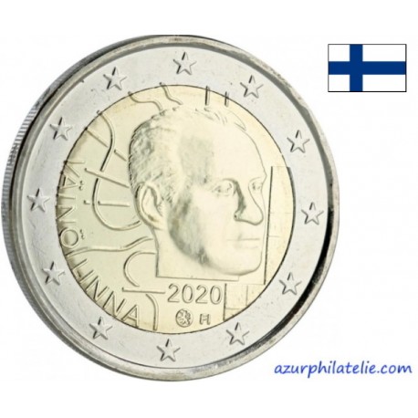 2 euro commémorative - Finlande - 2020 - 100 ans de la naissance de Väinö Linna - UNC