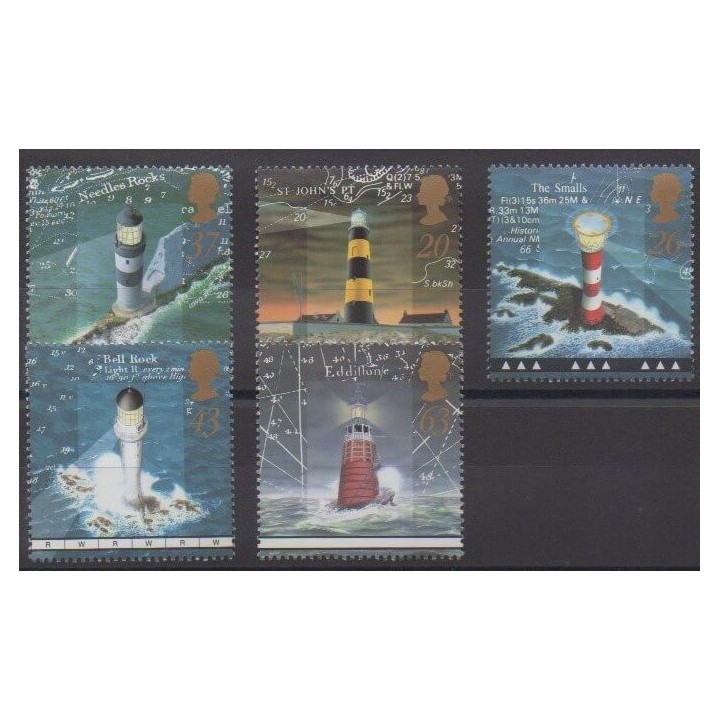 Buy this set of stamps of Great Britain of the year 1998 (Nb 2031/2035).