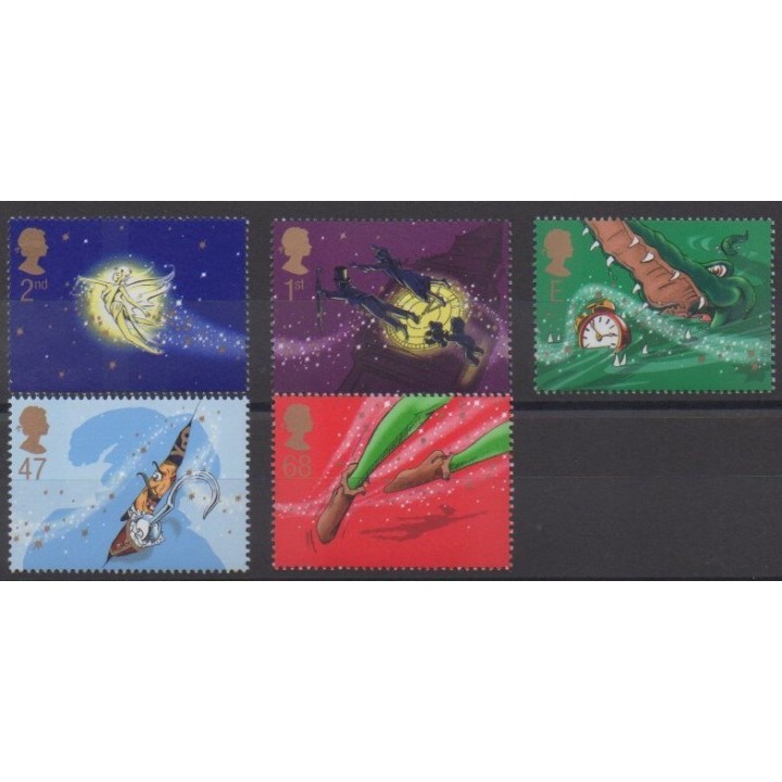 Buy this set of stamps of Great Britain of the year 2002 (Nb 2358/2362).