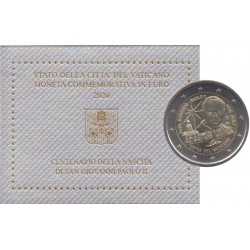 2 euro commémorative - Vatican - 2020 - 100th Anniversary of the Birth of Pope John Paul II - UNC