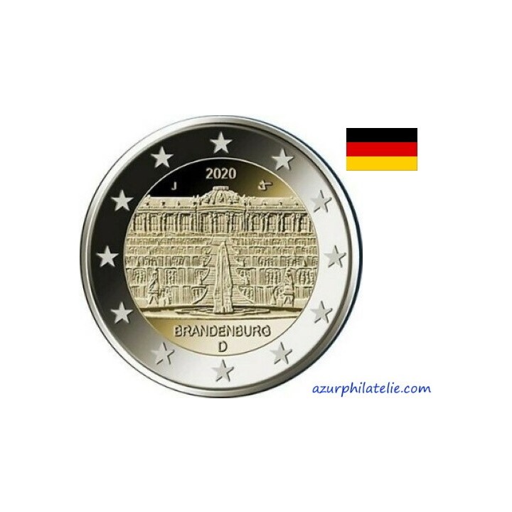 2 euro commémorative - Germany - 2020 - Brandenburg - UNC
