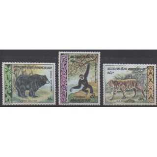 Acheter ces timbres du Laos de l'année 1969 (No PA59/PA61).
