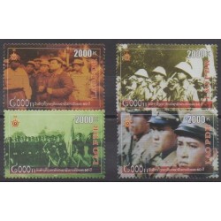 Laos - 2009 - Nb 1709/1712 - Military history