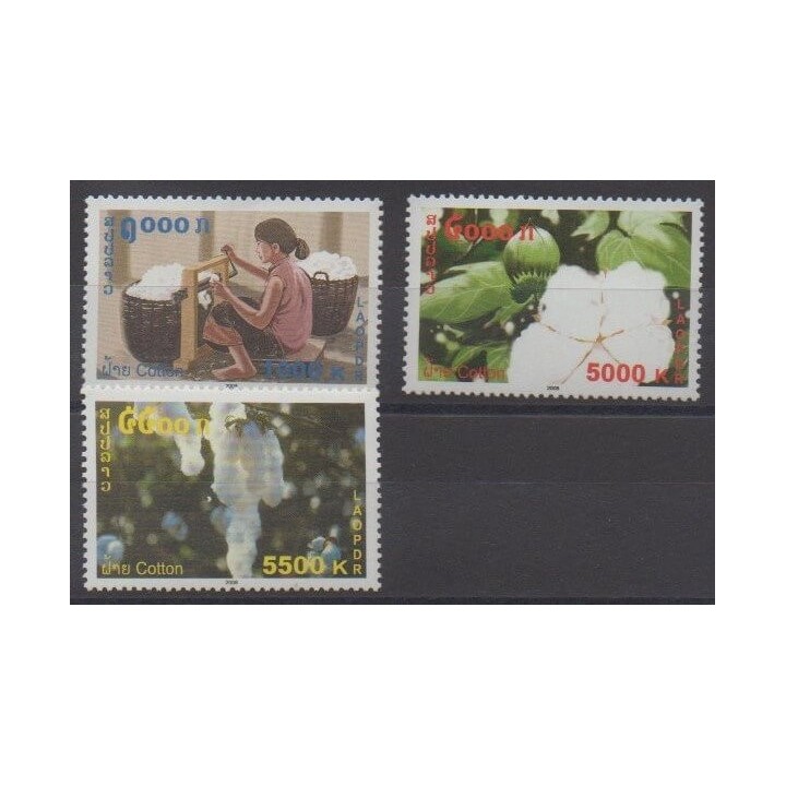 Buy this set of stamps of Laos of the year 2008 (Nb 1686/1688).