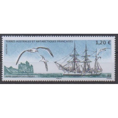 French Southern and Antarctic Territories - Post - 2021 - Nb 978 - Boats