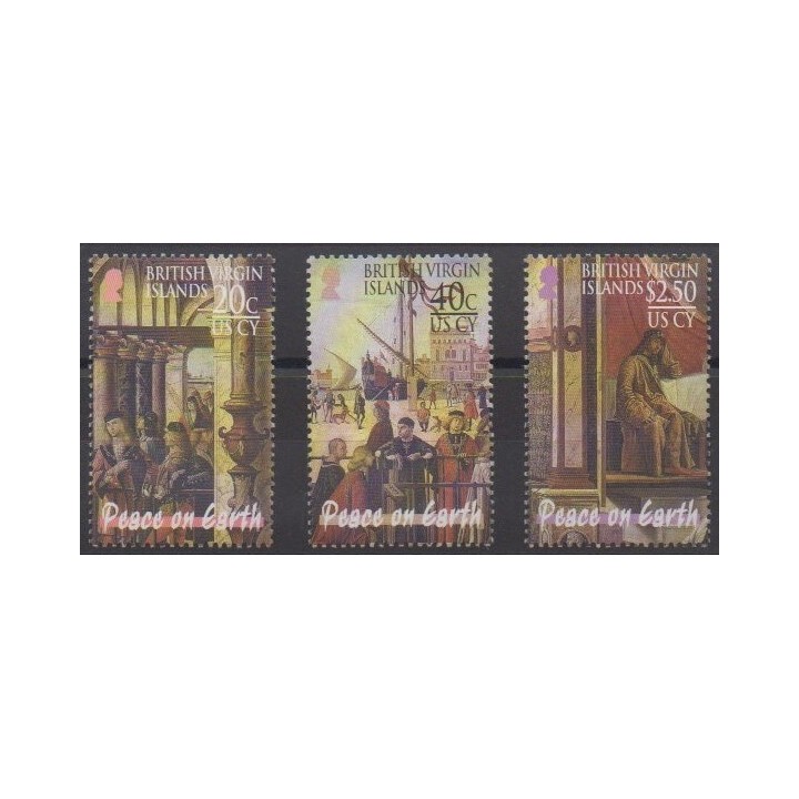 Buy this set of stamps of Virgin Islands of the year 2003 (Nb 994/996).
