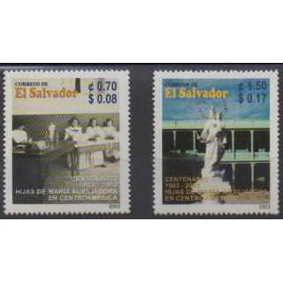 Buy this set of stamps of Salvador of the year 2003 (Nb 1528/1529).
