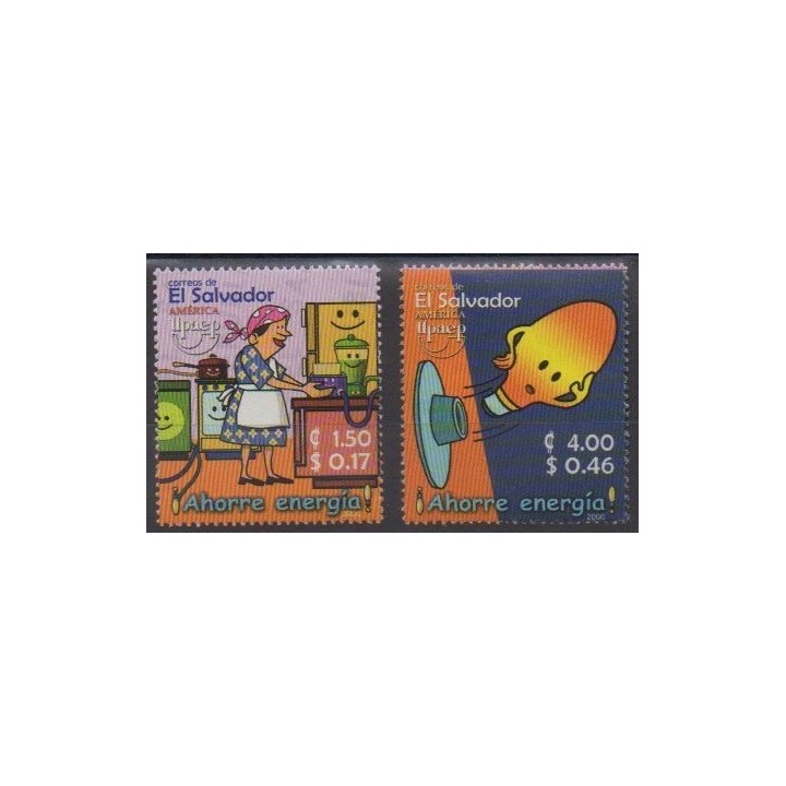 Acheter cette série de timbres du Salvador de l'année 2006 (No 1667/1668).