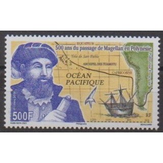 Buy this stamp of Polynesia of the year 2021 (Magellan).