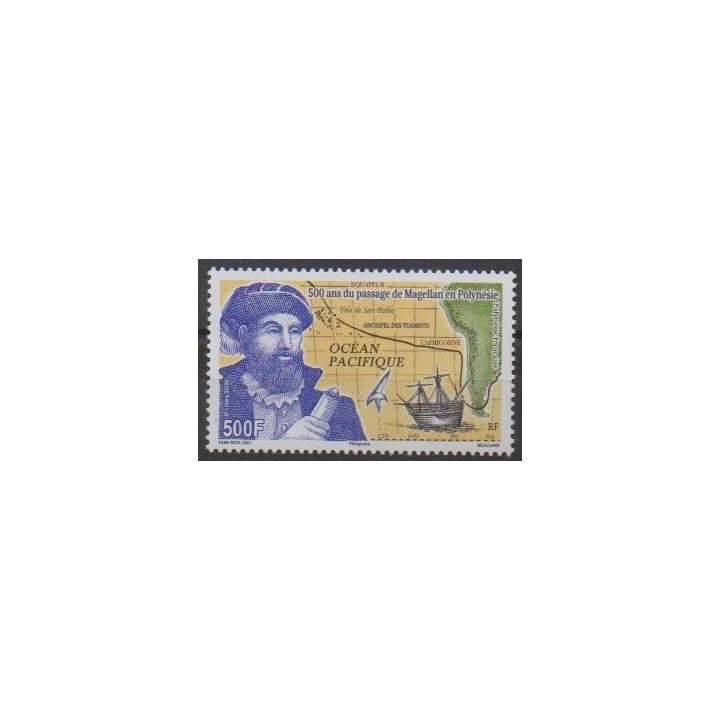 Buy this stamp of Polynesia of the year 2021 (Magellan).