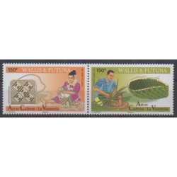 Wallis et Futuna - 2020 - No 933/934 - Artisanat ou métiers - La Vannerie