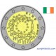 2 euro commémorative - Ireland - 2015 - 30th anniversary of the EU flag - UNC