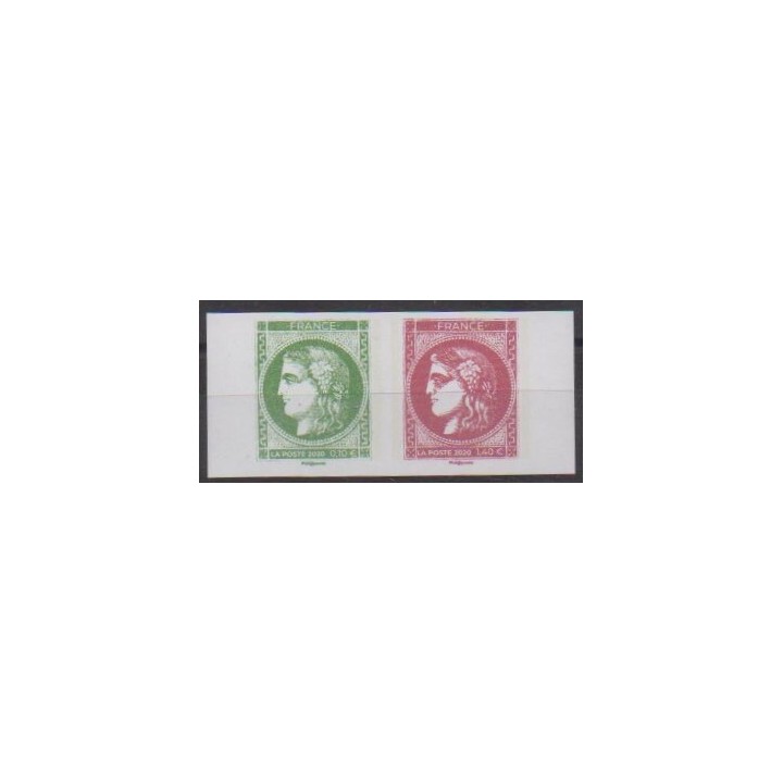 Buy this set of stamps of France of the year 2020 (Nb 5450/5451).