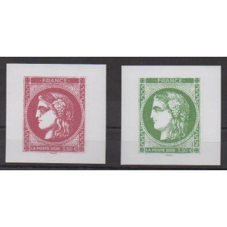 Buy this set of stamps of France of the year 2020 (Nb 5452/5453).