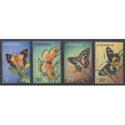 Liberia - 2001 - No 3243/3246 - Insectes