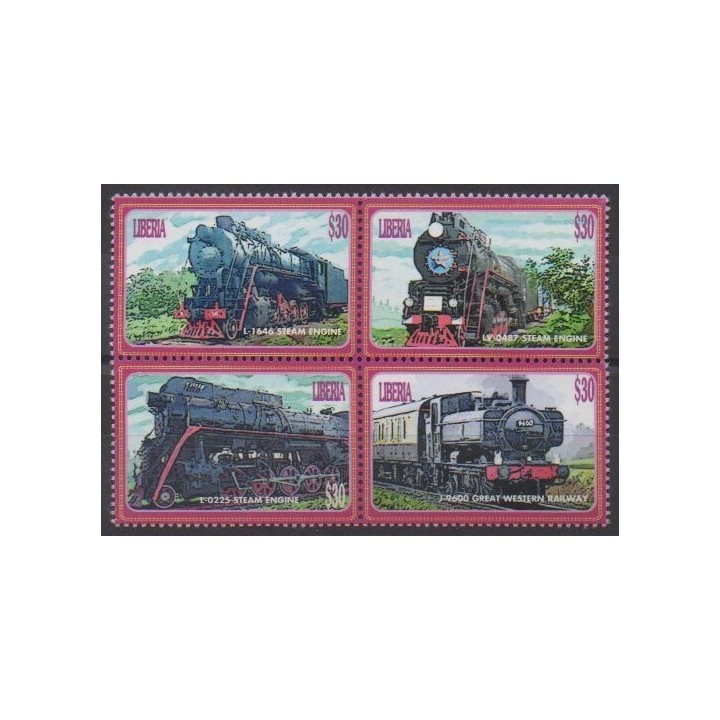 Buy this set of stamps of Liberia of the year 2004 (Nb 4195/4198).