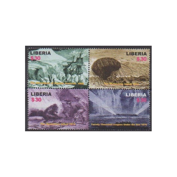 Acheter cette série de timbres du Liberia de l'année 2005 (No 4239/4242).