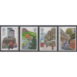 Acheter cette série de timbres de Grande-Bretagne de l'année 1985 (No 1186/1189).