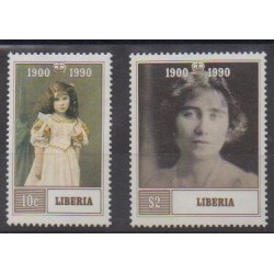 Liberia - 1990 - No 1207/1208 - Royauté - Principauté