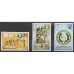 Liberia - 1995 - No 1303/1305 - Histoire