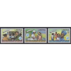 Liberia - 1996 - No 1332/1334 - Enfance
