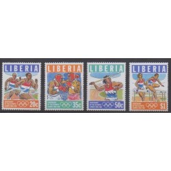 Liberia - 1996 - No 1306/1309 - Jeux Olympiques d'été